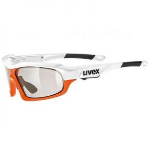 Okulary Uvex Variotronic ff biało-pomarańczowe