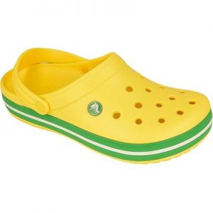Klapki Crocs Crocband 11016 żółto-zielone