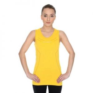 Koszulka termoaktywna Brubeck Athletic W TA10200 żółta