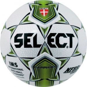 Piłka nożna Select Sapphire biało-zielona