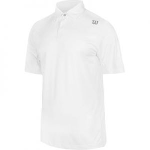 Koszulka tenisowa Wilson Knit Stretch Woven Polo M WRA731901