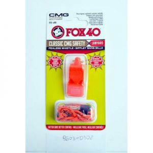Gwizdek Fox 40 CMG Classic Safety + sznurek 9603-0308 pomarańczowy