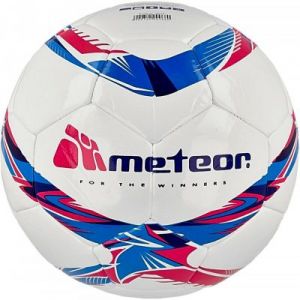 Piłka nożna Meteor 360 Shiny biała MS 00070