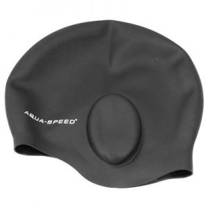 Czepek pływacki Aqua-Speed Ear Cup 07 czarny