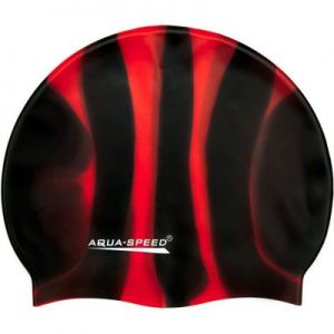 Czepek pływacki Aqua-Speed Bunt 38 czarno-czerwony