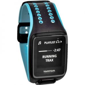 Zegarek TomTom Runner 2 Music Large czarno-niebieski + słuchawki Bluetooth TomTom Sports