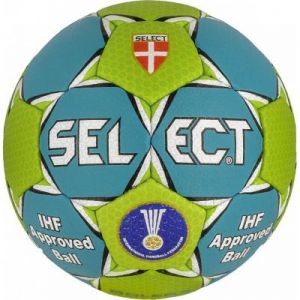 Piłka ręczna Select Solera niebiesko-zielona