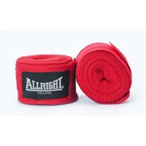 Bandaż bokserski Allright 4,2 m - 2szt. czerwony