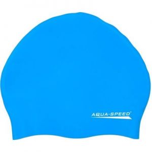 Czepek pływacki Aqua-Speed silikonowy Smart niebieski