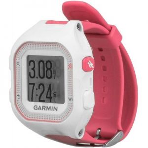 Zegarek Garmin GPS Forerunner 25 HRM biało-różowy