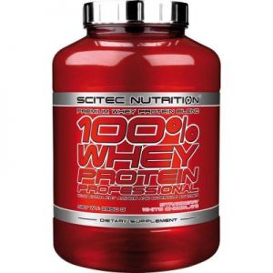 100% Whey Protein Professional SCITEC NUTRITION 2350g Jogurtowo-brzowskwiniowy