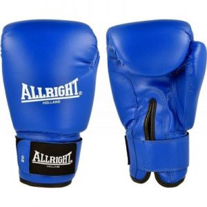 Rękawice bokserskie Allright PVC 8 oz niebieskie