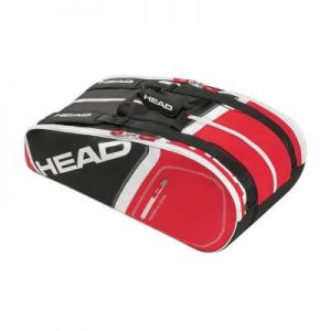Torba tenisowa Head Core 9R Supercombi 283295 czarno-czerwona