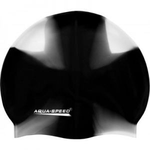 Czepek pływacki Aqua-Speed Bunt 78 czarno-szary