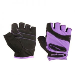 Rękawiczki Meteor Fitness Gloves Grip Lady fioletowe