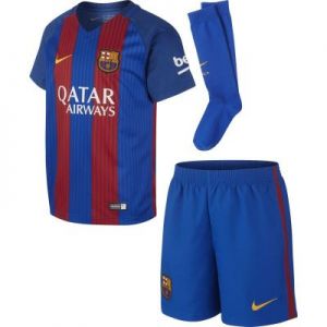 Komplet piłkarski Nike FC Barcelona Stadium Home Kids 776733-415