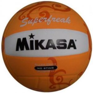 Piłka do siatkowki plażowej Mikasa VSV Superbreak pomarańczowa