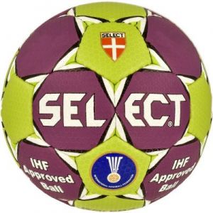 Piłka ręczna Select Solera 1 fioletowo-zielona