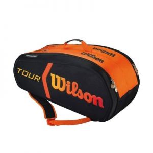 Torba tenisowa Wilson Burn Molded Bag 9 Pack WRZ841509