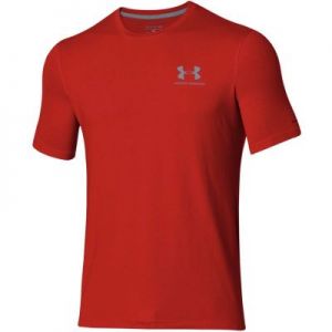 Koszulka treningowa Under Armour Sportstyle Left Chest Logo M 1257616-600