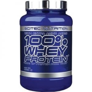100% Whey Protein SCITEC NUTRITION 920g truskawkowy
