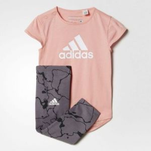 Komplet adidas Mini Me Girls Set Kids BK3016