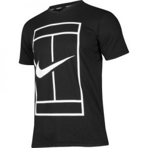 Koszulka tenisowa Nike Court Dry Top Baseline M 848388-010