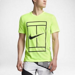 Koszulka tenisowa Nike Court Dry Top Baseline M 848388-367